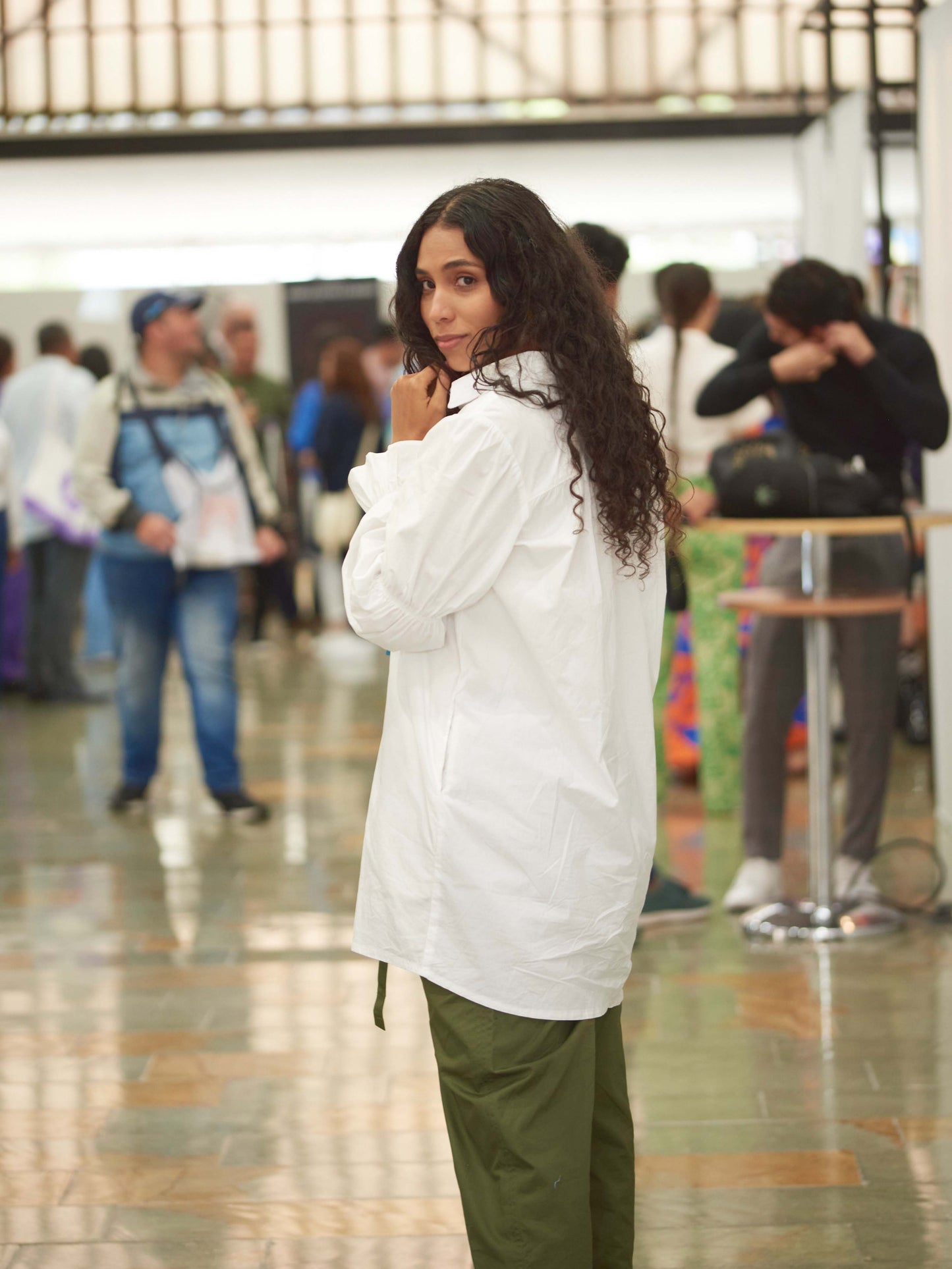 Camisa blanca poesía