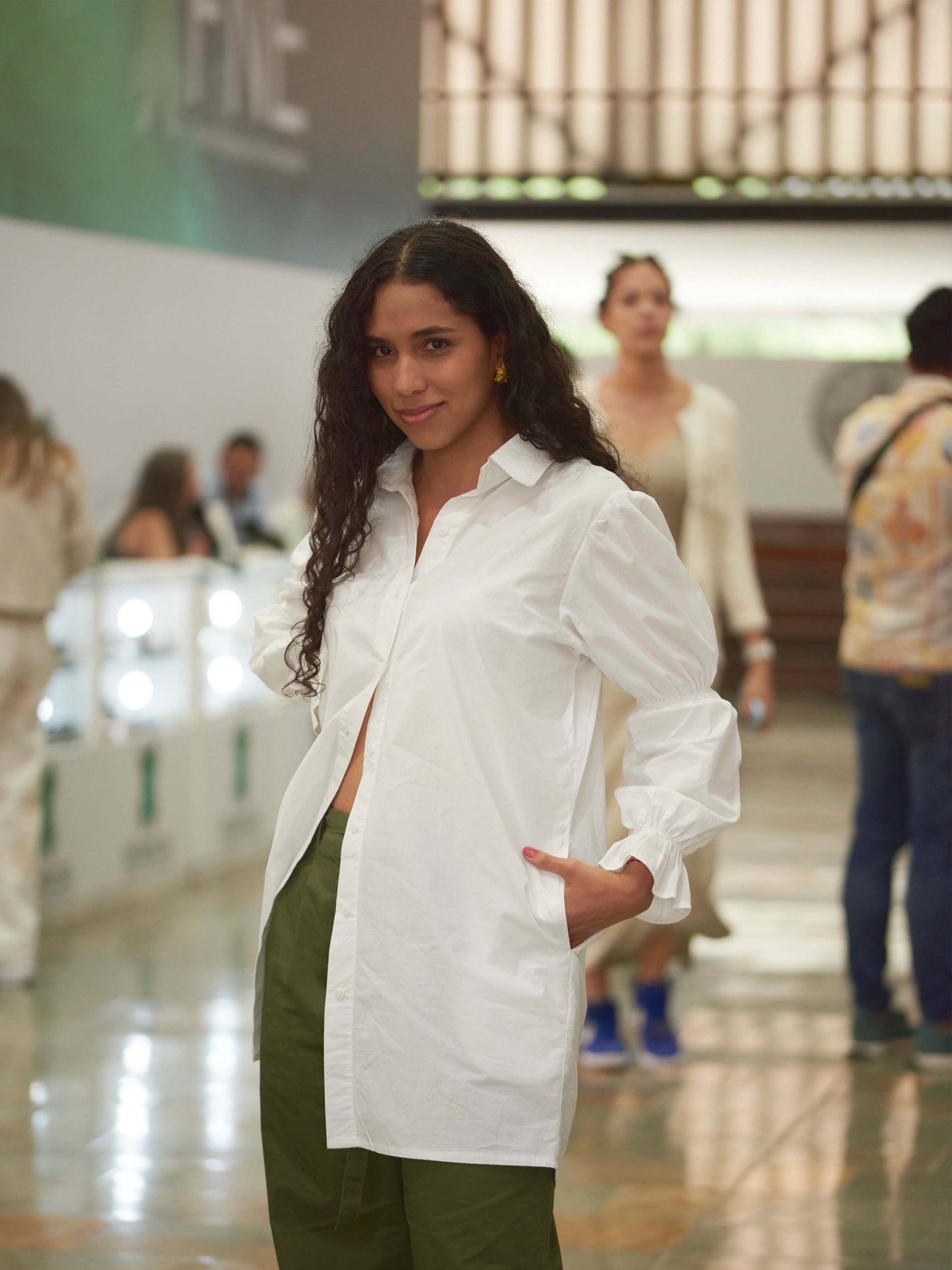 Camisa blanca poesía