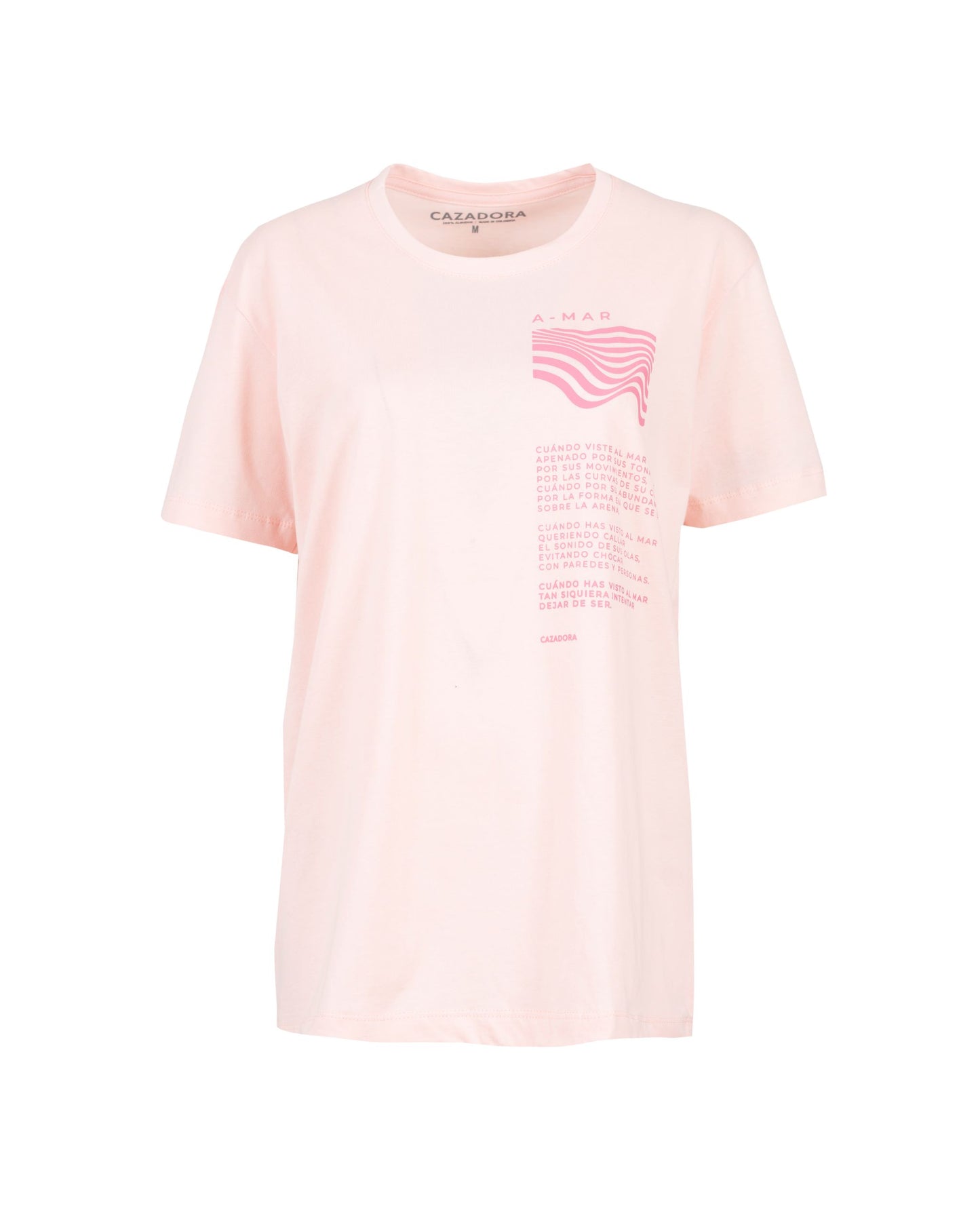 Camiseta palo de rosa A-mar