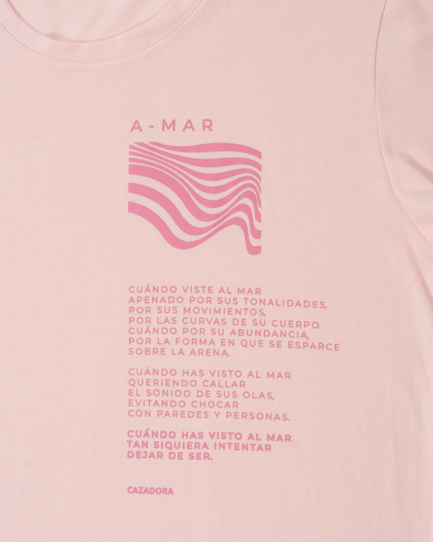 Camiseta palo de rosa A-mar